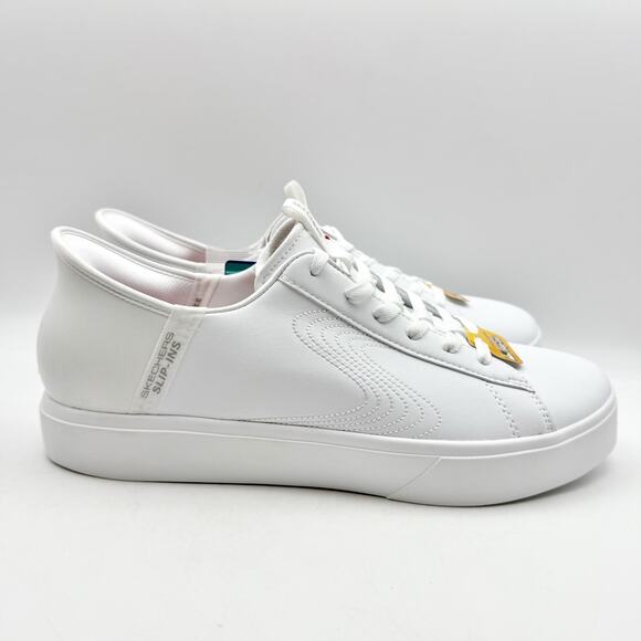 Skechers Womens Eden LX Royal Stride Sneakers US 11 Wide White NWOB - Picture 3 of 12